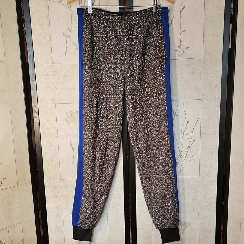 Stylish Black and Blue Joggers
